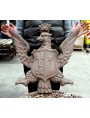 Eagle coat of arms - cast-iron