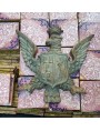 Original ancient Eagle coat of arms - cast-iron