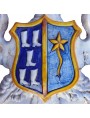 Eagle coat of arms - majolica