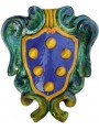 Medici's majolica coat of arms