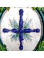 Stemma in terracotta con la croce di Avellana