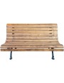 Bench with slats placed side by side like in the painting by Vittorio Corcos