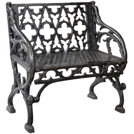 Gothic bench small model from Val d'Osne