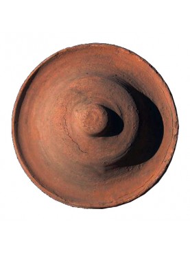 Terracotta round ornament