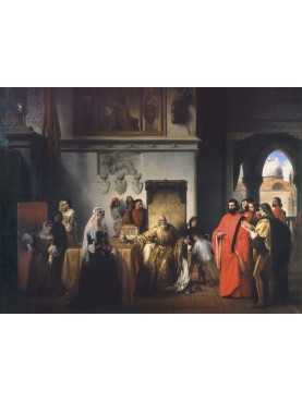 Francesco Hayez, Il doge Francesco Foscari destituito, 1844
