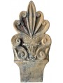 Aiuola in terracotta "antefissa" romana
