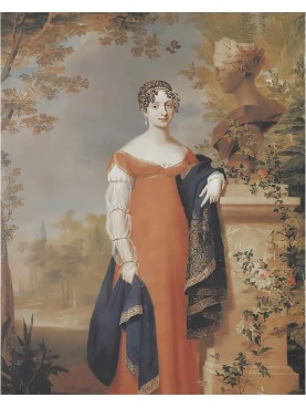 La Gran-Duchessa Anna Pavlovna di Russia c. 1824/1825 Ritratta da George Dawe (1781-1829)