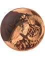 Impruneta terracotta round with Ram
