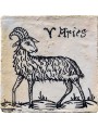 Aries zodiac sign a tile 35 €