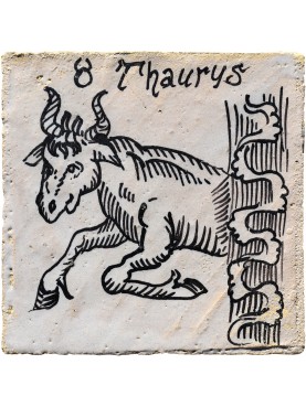 Taurus zodiac sign a tile 35 €