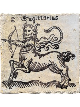 SAGITTARIUS zodiac sign a tile 35 €