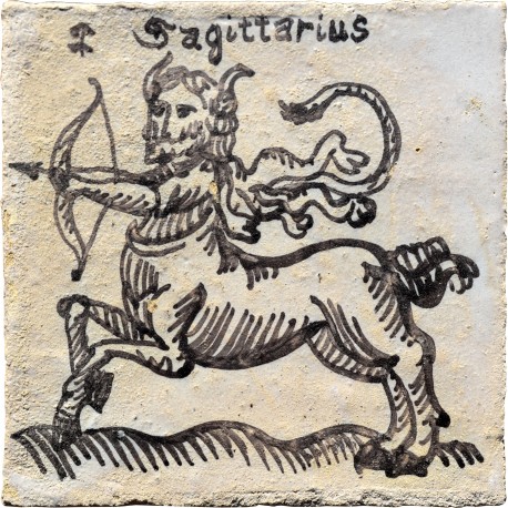 SAGITTARIUS zodiac sign a tile 35 €