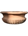 Grande cachepot lucchese in terracotta - copia dei vasi del Palazzo Pfanner