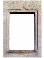 Ocher limestone window