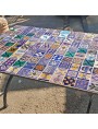 Table 150 moroccan tiles