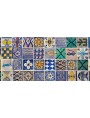 Table 150 moroccan tiles