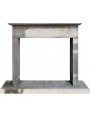 SMALL FIREPLACE WITH DOWNWARD WORKING - MALVINA
