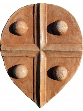 Copia di antico stemma toscano IN TERRACOTTA