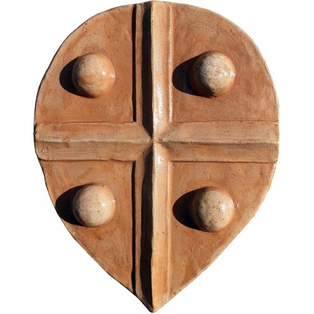 Copia di antico stemma toscano IN TERRACOTTA