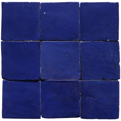Handmade Moroccan tiles 10x10cm BLUE