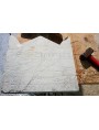 Work in progress della Stele Licinia su marmo bianco di Carrara