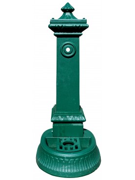 Small green Milan fountain H.86cm