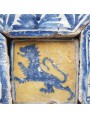 Copy of Neapolitan tile with a lion from the 15th century