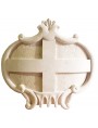 Stemma in pietra calcarea con stemma Repubblica di Genova