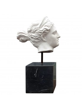 Diana of Versailles - Artemis white terracotta head