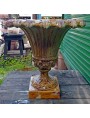 Ornamental Lucca vase 19th Century majolica our reproduction