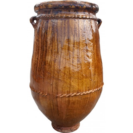 Sahel majolica vases H.99cms