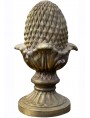 Pine-cone H.35cms terracotta