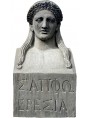 Erma in terracotta di Saffo Musei capitolini, Roma