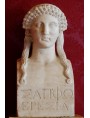 L'erma originale dei Musei Capitolini, copia romana di un originale greco.