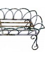 Iron-rod flowerbed from the early 1900s