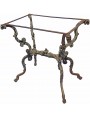 antique rare eighteenth-century Italian cast iron table