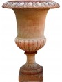 Terracotta Medici's vase ornamental calix