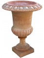 Terracotta Medici's vase ornamental calix