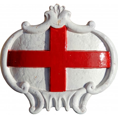 Majolica Coat of arm Genoa Republic