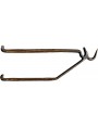 antique bronze butcher hook
