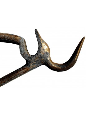 antique bronze butcher hook