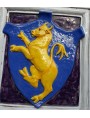 Majolica coat of arms - Tarugi - fourios bull