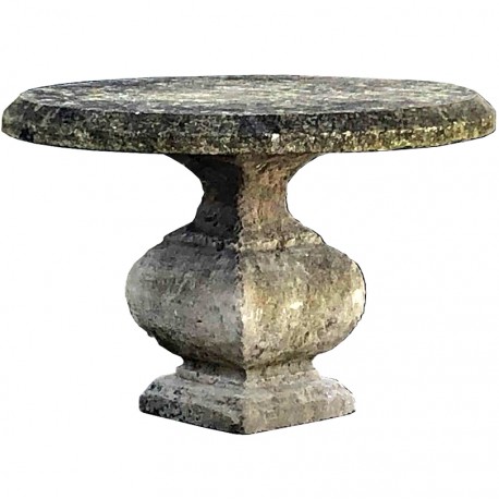Stone roud table Ø100cm