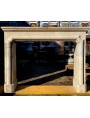 France fireplace frame - limestone