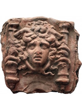 Piccola Medusa in terracotta