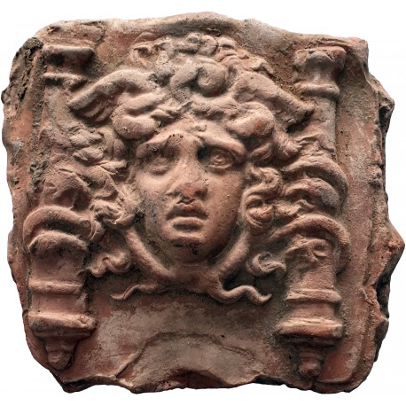 Piccola Medusa in terracotta