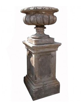 Medici's vase on classic base H.143cms