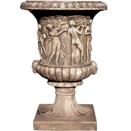 Concrete Nerone vase H.95cms