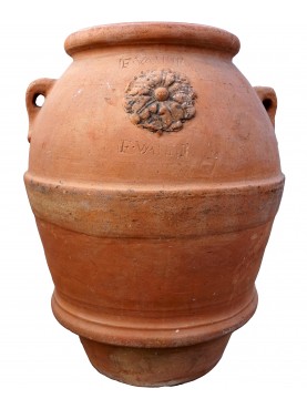 ANCIENT Tuscan Jar H. 82 cm Impruneta F. VANNI