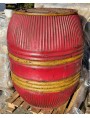 BEAUTIFUL ANCIENT vintage galvanized painted dolly tubs